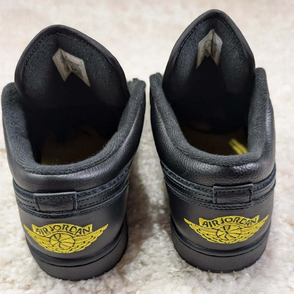 Air Jordan 1 Low Black Elephant Sz 10.5 - Picture 4 of 7